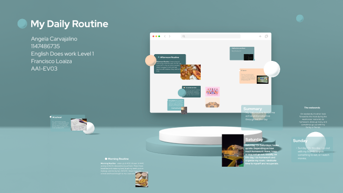 My Daily Routine by angela carvajalino daza on Prezi