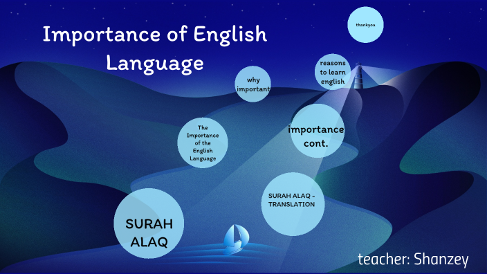 importance of english by Shanzey Ali on Prezi