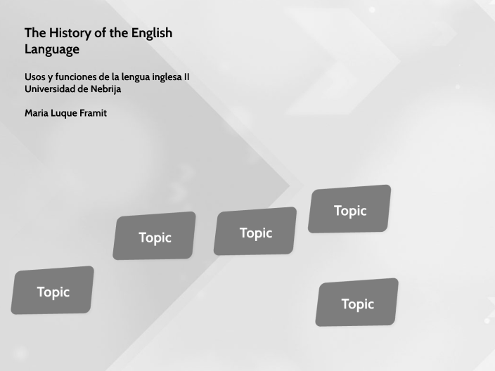 The History of the English Language by María Luque on Prezi