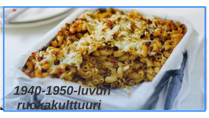 1940-1950 ruokakulttuuri by Juho Lehtonen