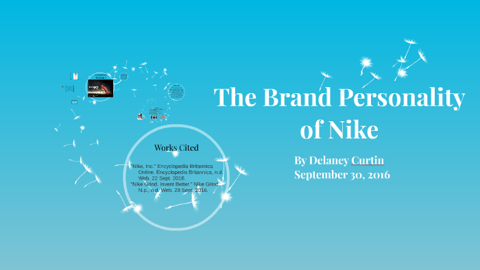 Personality of Nike by Delaney Curtin