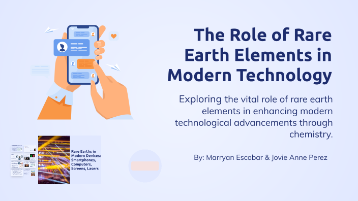 The Role of Rare Earth Elements in Modern Technology by Marryan ...