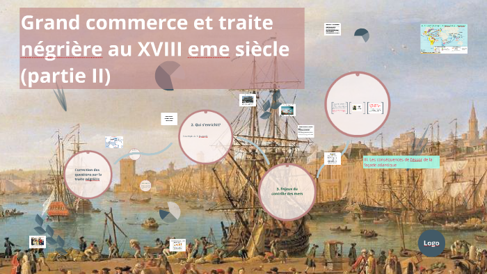 Grand commerce et traite négrière au XVIII eme siècle (parti by Olympe Prof