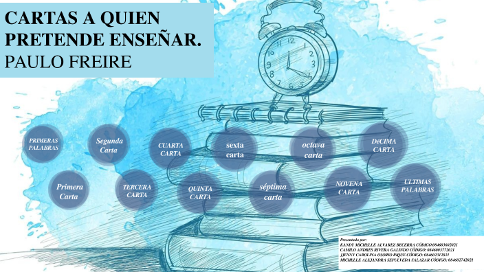 Cartas a quien pretende enseñar-Paulo Freire by Michelle Alejandra