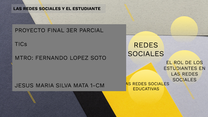 LAS REDES SOCIALES by SILVA MATA JESUS MARÍA on Prezi