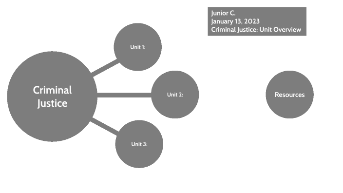 Junior C. January 13, 2023 Criminal Justice Mind Map by Junior ...