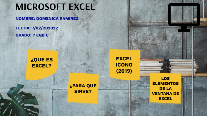 MICROSOFT EXCEL by Domenica Ramirez on Prezi