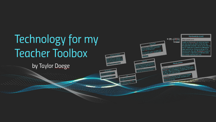 Technology for my Teacher Toolbox by Taylor Doege on Prezi