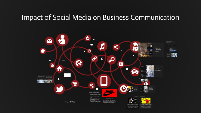 Impact of Social Media on Business Communication by raheel shah on Prezi