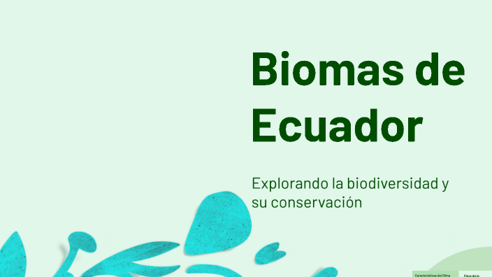 Biomas de Ecuador by Diana Veliz on Prezi