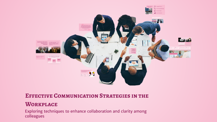 Effective Communication Strategies in the Workplace by on Prezi
