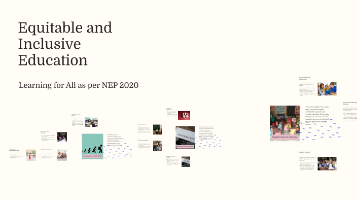 Equitable and Inclusive Education by Shiney Vashisht on Prezi