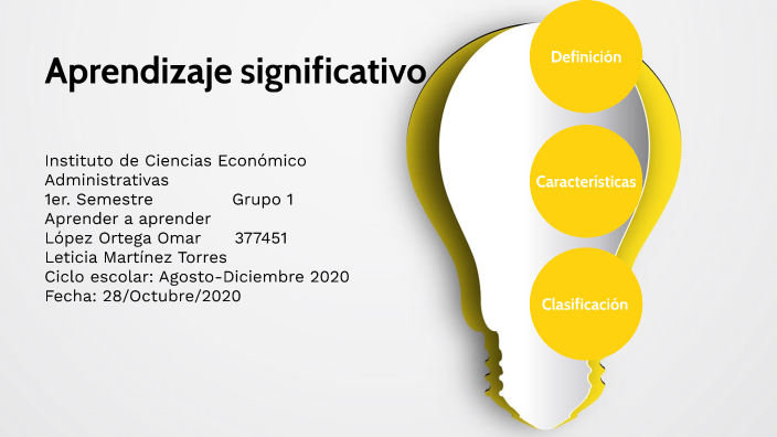 Aprendizaje significativo by Omar López on Prezi