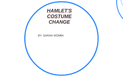 HAMLET'S COSTUME CHANGE by sarah momin on Prezi