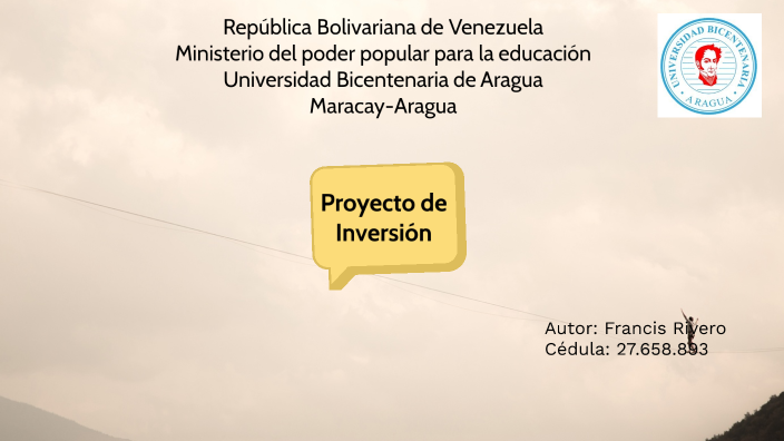 Proyecto de Inversión by Francis Rivero on Prezi