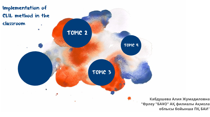Implementation of CLIL method in the classroom by Алия Кабдушева on Prezi