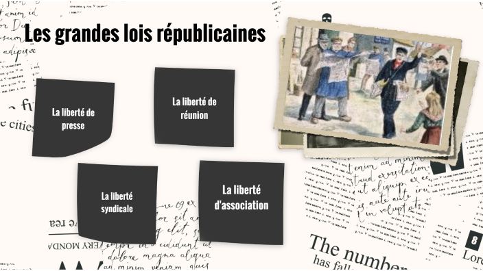 Les grandes lois républicaines by Amira Mgdv