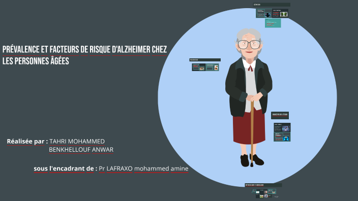 Prévalence et facteurs de risque d'Alzheimer chez les personnes âgées ...