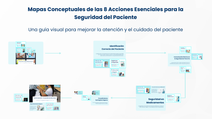 Mapas Conceptuales de las 8 Acciones Esenciales para la Seguridad del