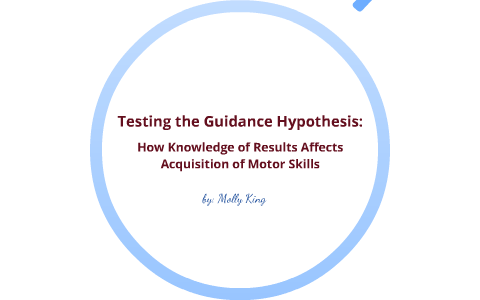 guidance hypothesis learning