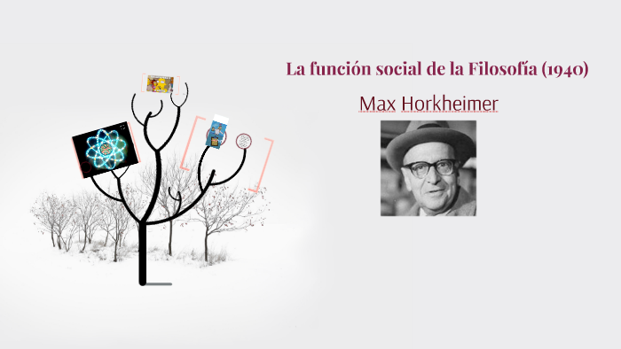 La Funcion Social De La Filosofia Horkheimer