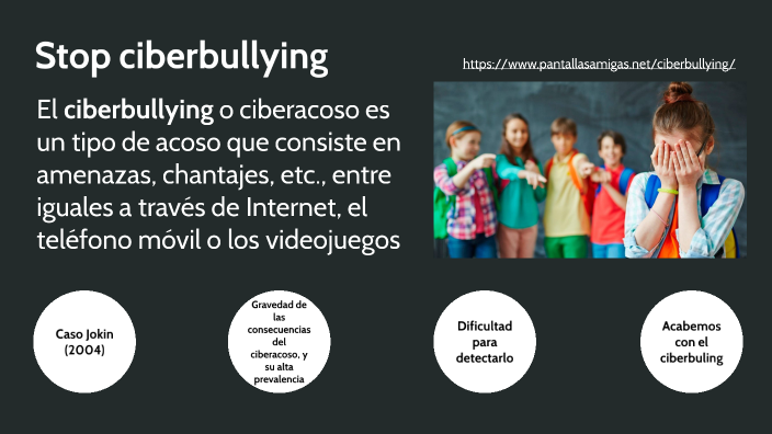 Stop ciberbullying by Alba Dutra Ramírez on Prezi