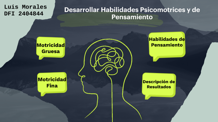 E08-16 Desarrollar Habilidades Psicomotrices Y De Pensamiento By Luis ...