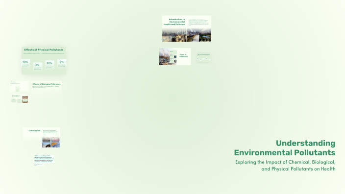 Understanding Environmental Pollutants by Abdul Rehman on Prezi