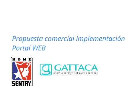 Propuesta implementación portal WEB Home Sentry by Andrés Cuellar Wills ...