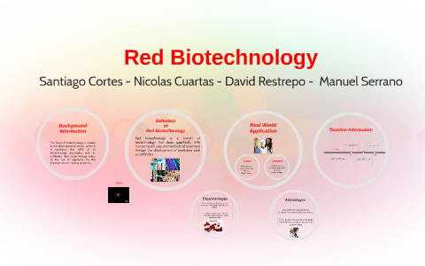 Red Biotechnology-Biology Class by Santiago Cortes on Prezi