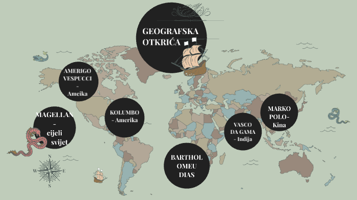 Velika geografska otkrića ( istraživači i njihova putovanja) by Iva Hp ...