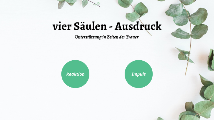 Unterstützung in Zeiten der Trauer by Milena Schley on Prezi