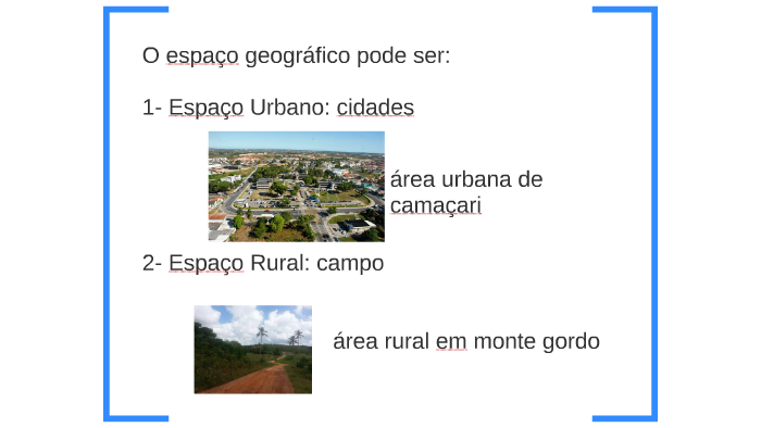 Etimologia de Espaço Rural e Espaço Urbano – Origem do Conceito