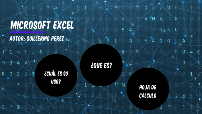 Microsoft Excel by Guillermo Alexander Perez Nolivos on Prezi