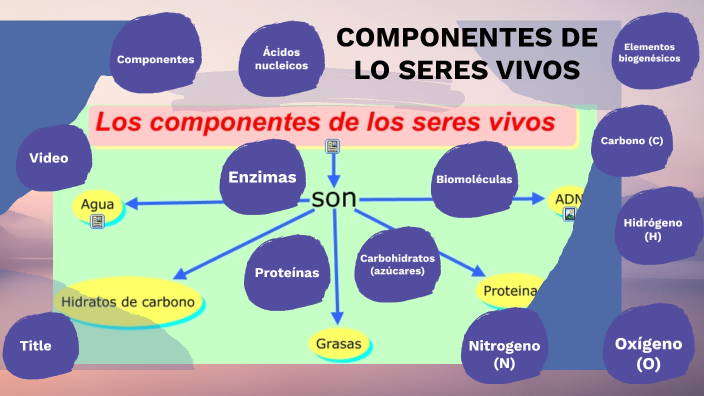 COMPONENTES DE LO SERES VIVOS by Tatiana Cortes Méndez on Prezi