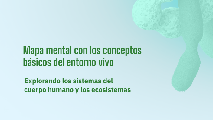 Mapa mental con los conceptos básicos del entorno vivo by julieth ...