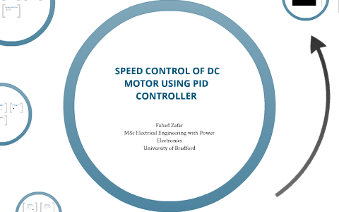 SPEED CONTROL OF DC MOTOR USING PID CONTROLLER by Fahad Zafar on Prezi