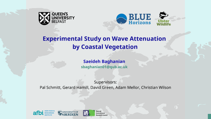 Experimental Study on Wave Attenuation by Coastal Vegetation by Saeideh ...