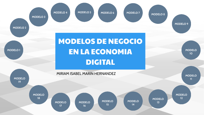 MODELOS DE NEGOCIOS EN LA ECONOMIA DIGITAL by Miriam Isabel Marin ...