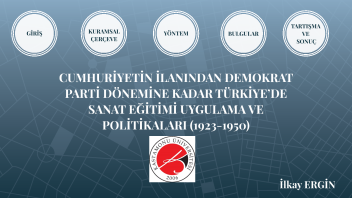 yüksek lisans tez sunumu by İlkay Ergin on Prezi