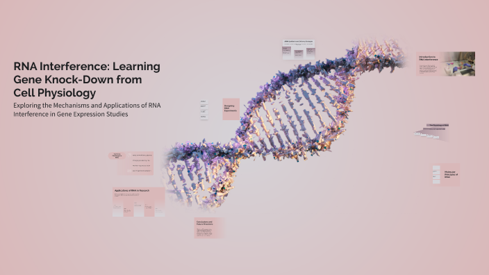 RNA Interference: Learning Gene Knock-Down from Cell Physiology by ...