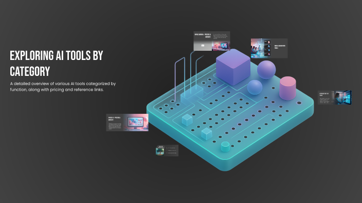 Exploring AI Tools by Category by ben roger on Prezi