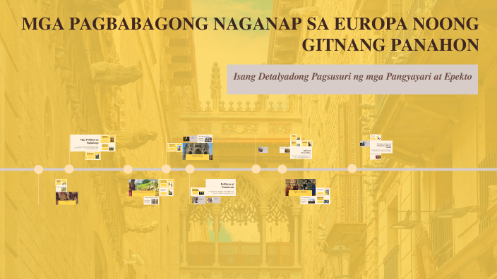 Naganap Examples MGA PAGBABAGONG NAGANAP SA EUROPA NOONG GITNANG PANAHON by merwin de ...