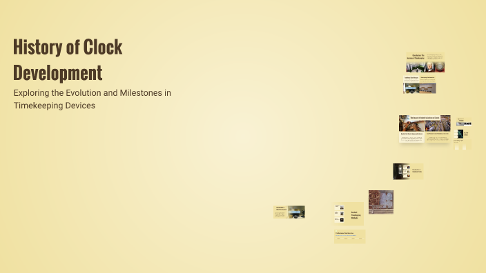 History of Clock Development by g mr. on Prezi