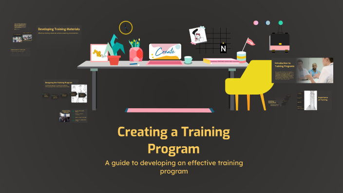 Creating a Training Program by Ahmed zain on Prezi