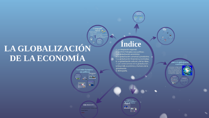 LA GLOBALIZACIÓN DE LA ECONOMÍA by Julia Balfagón Romero