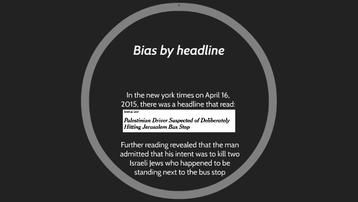 bias by headline examples