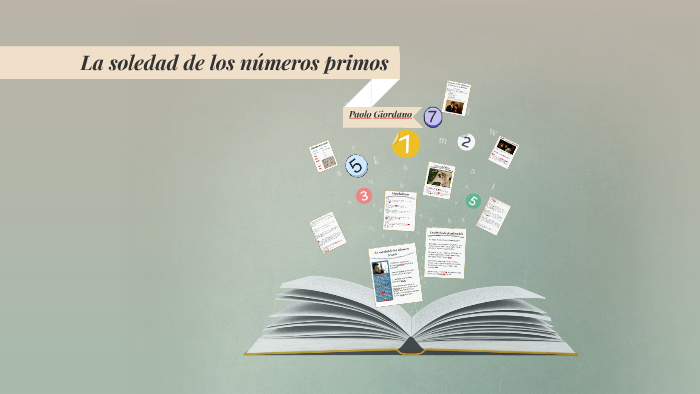 La soledad de los números primos by Paulina Aguilera