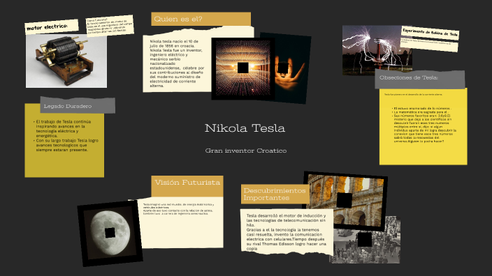 Nikola Tesla by Cielo Valentina Sanchez Callirgos on Prezi