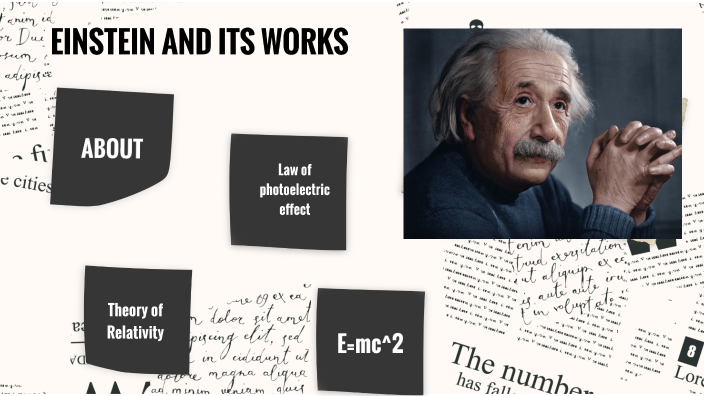 Einstein and its works by ativ Goel on Prezi